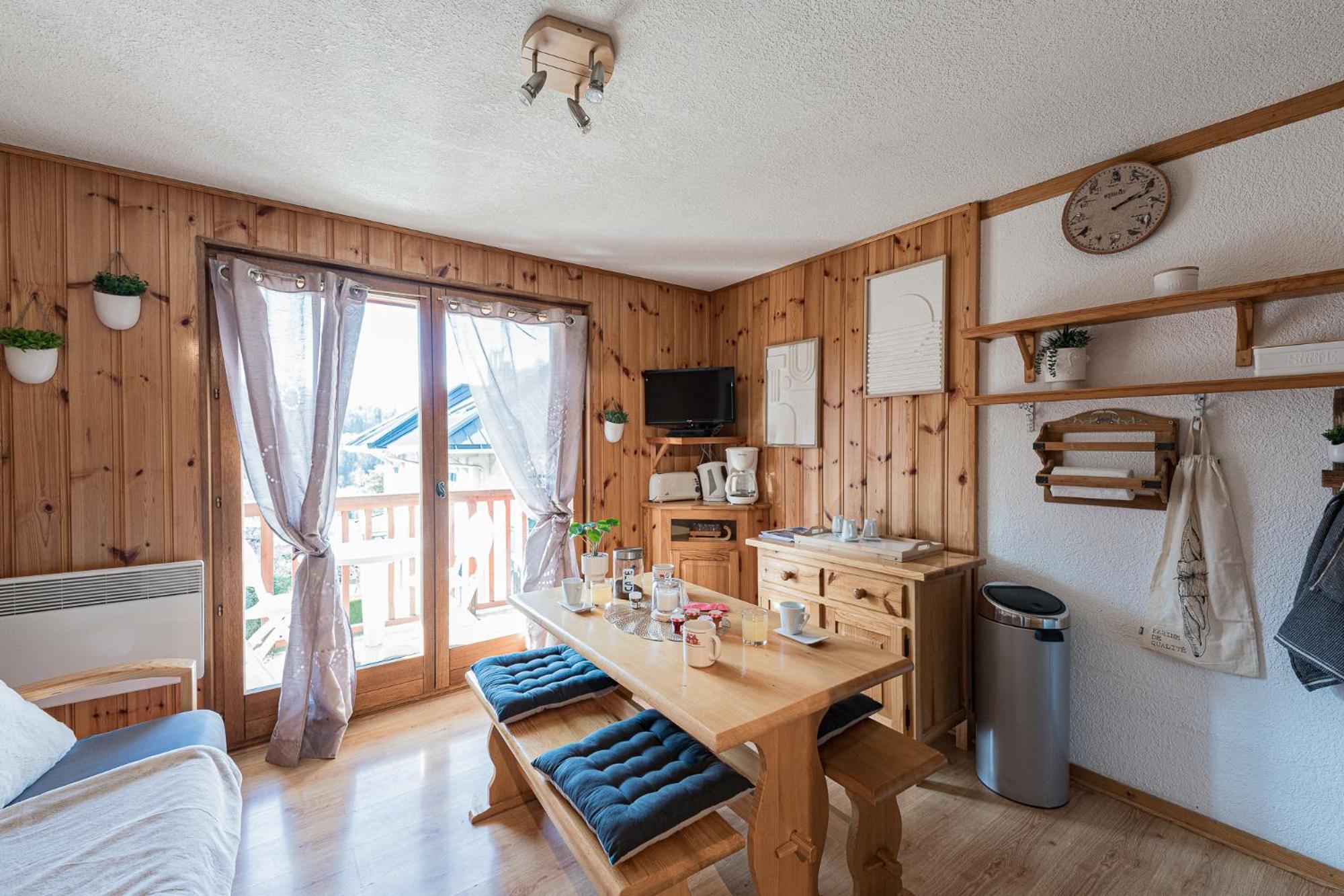 סן-ג'רבה-לה-באן Ski Ou Thermes? Un Appt Cabine Avec Vue Magnifique מראה חיצוני תמונה
