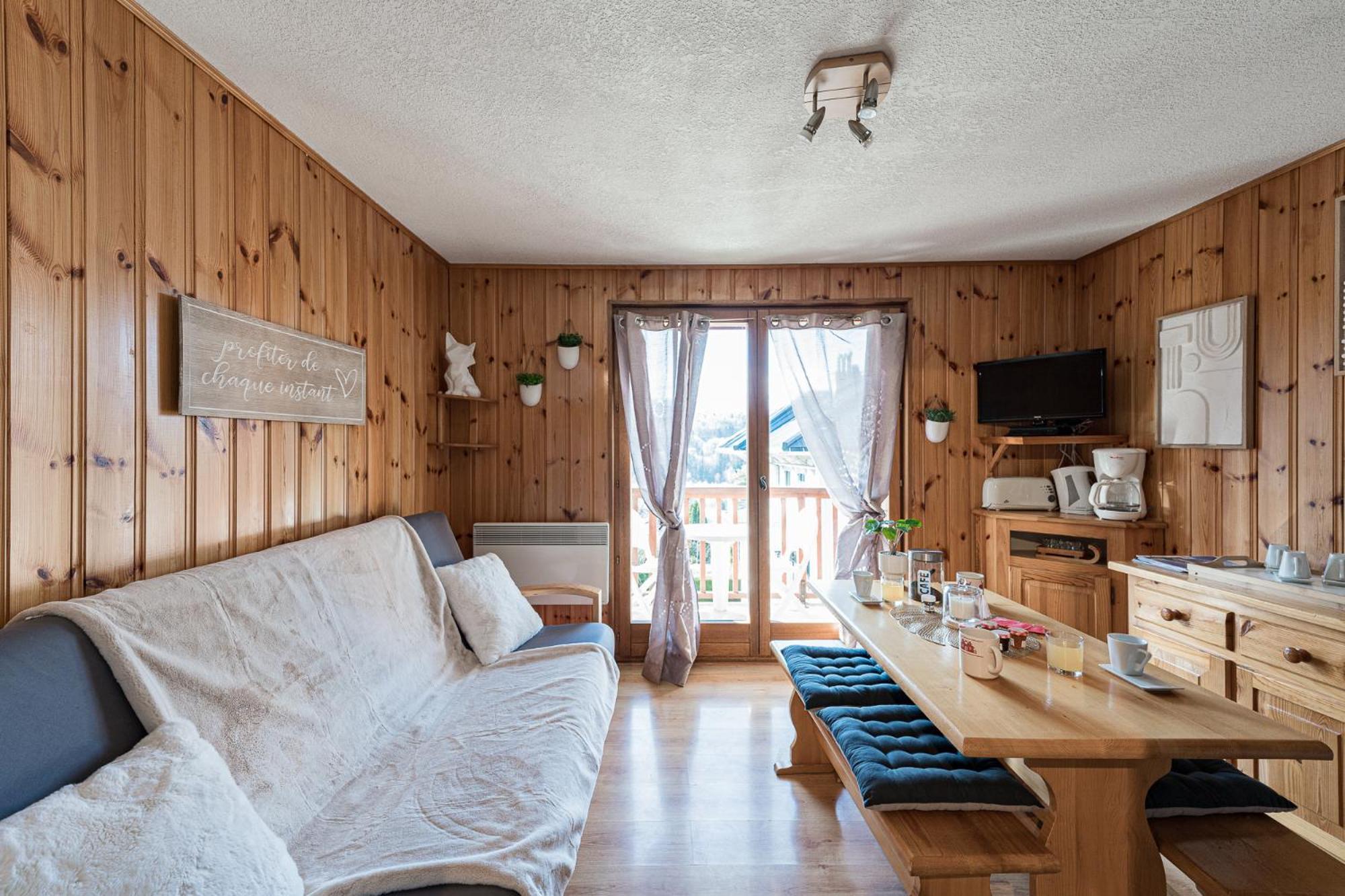 סן-ג'רבה-לה-באן Ski Ou Thermes? Un Appt Cabine Avec Vue Magnifique מראה חיצוני תמונה