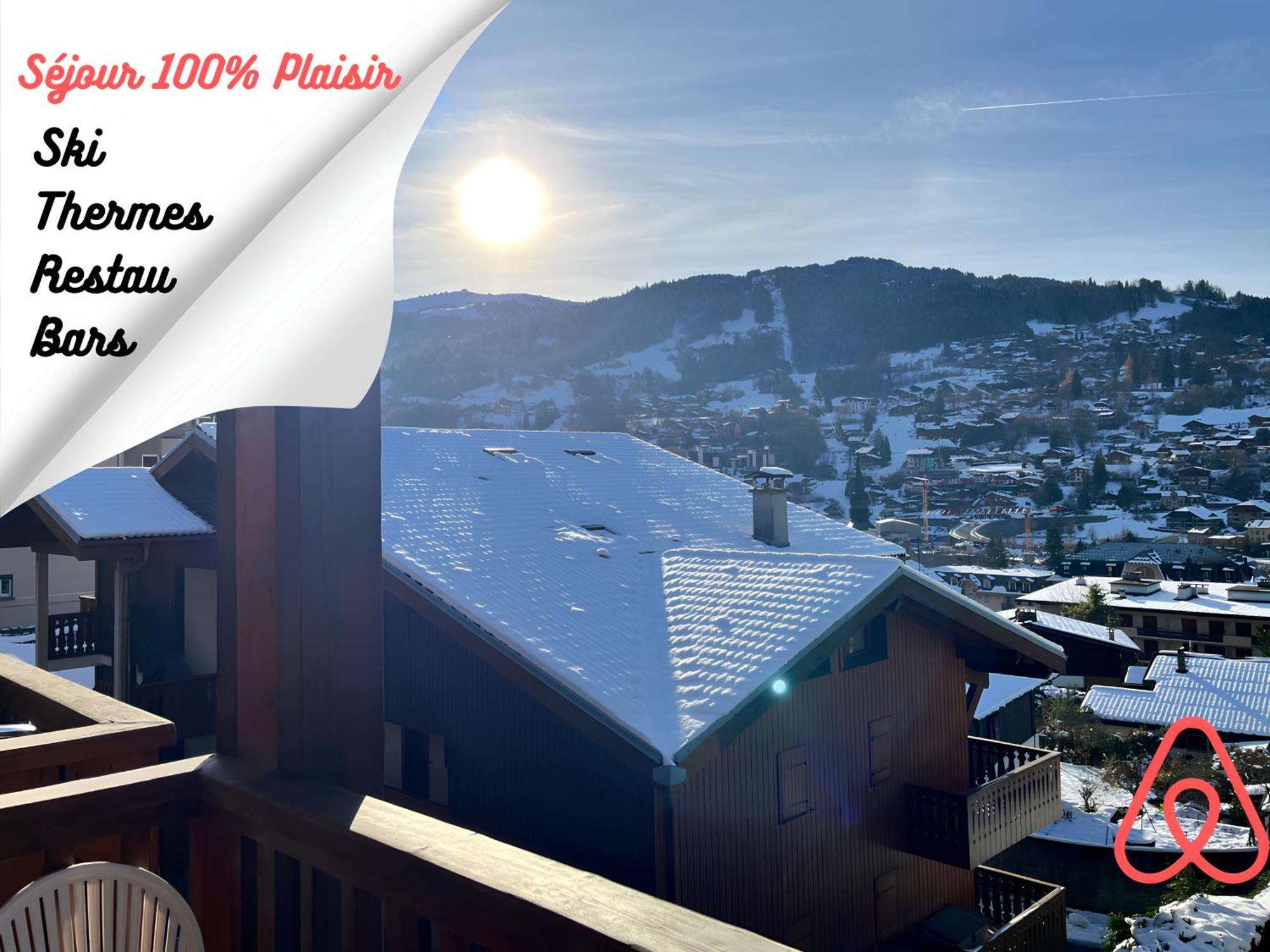 סן-ג'רבה-לה-באן Ski Ou Thermes? Un Appt Cabine Avec Vue Magnifique מראה חיצוני תמונה